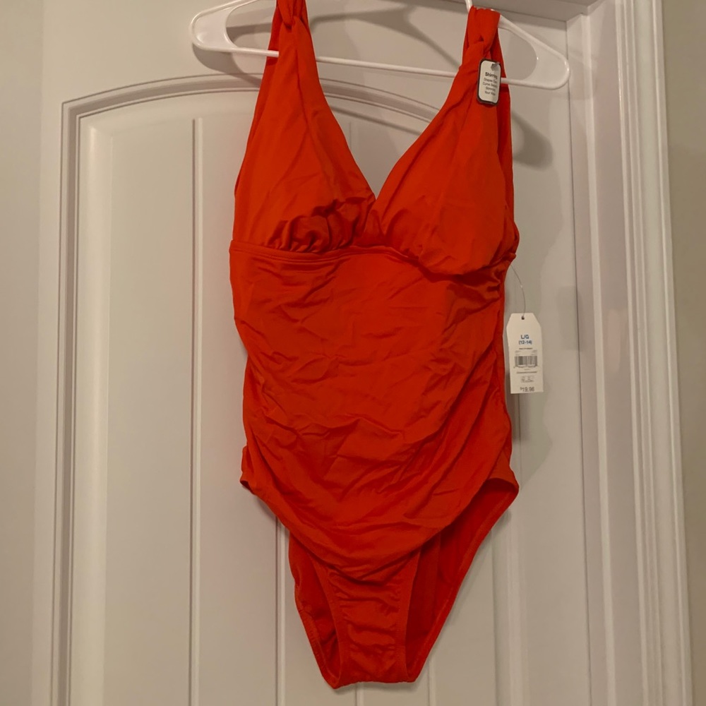 Swimsuit and matching coverup